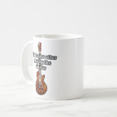 Mug La vie commence après avoir joué de la guitare. co (Devant gauche)