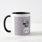 Mug La vie commence après café (Gauche)