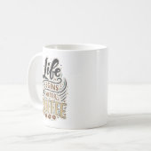 Mug La vie commence après le café (Devant gauche)