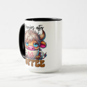 Mug La vie commence après le café  (Devant gauche)