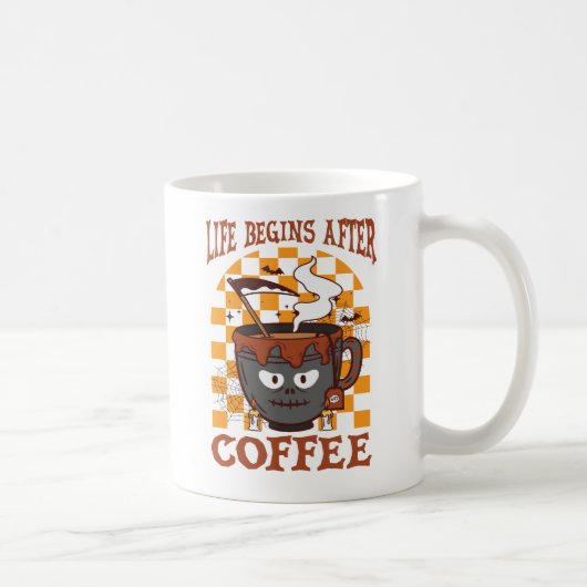 Mug La vie commence après le café (Droite)