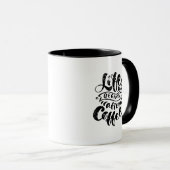 Mug La vie commence après le café (Devant droit)