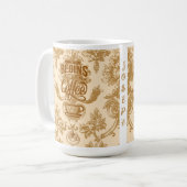 Mug La vie commence par (Devant gauche)