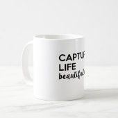 Mug La vie de capture admirablement (Devant gauche)