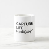 Mug La vie de capture admirablement (Centre)