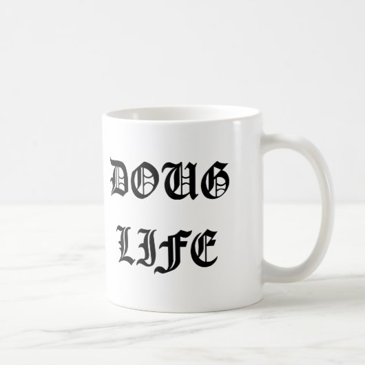 Mug La vie de Doug (Droite)