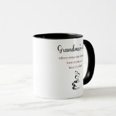 Mug - La vie de grand-mère : Où chaque jour... (Devant droit)