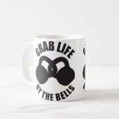 Mug La vie de grippage par Bells - Kettlebell (Devant gauche)