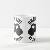 Mug La vie de grippage par Bells - Kettlebell (Centre)