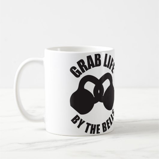 Mug La vie de grippage par Bells - Kettlebell (Gauche)