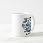 Mug La vie de labo en gros plan (Devant droit)