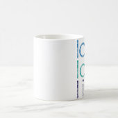 Mug La vie de lac love (Centre)