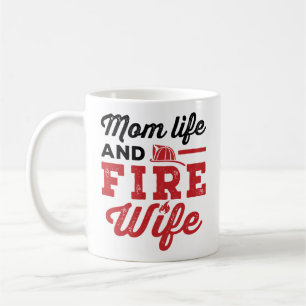 Mug La vie de maman et femme de feu