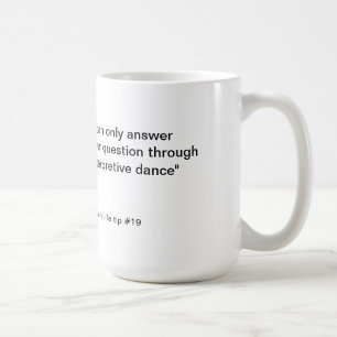 Mug La vie de Nakor incline la danse interprétative