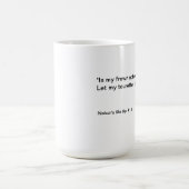 Mug La vie de Nakor incline Tourettes (Centre)