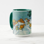 Mug La vie de Paul Cezanne | toujours avec des pommes (Devant gauche)