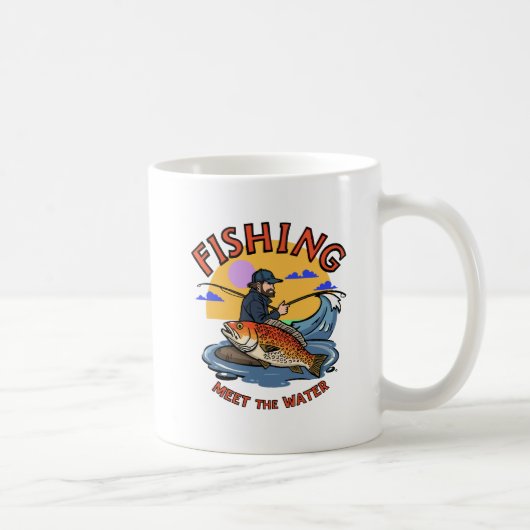 Mug La vie de pêche (Droite)