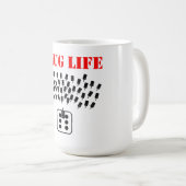 Mug La vie de Thug (Devant droit)