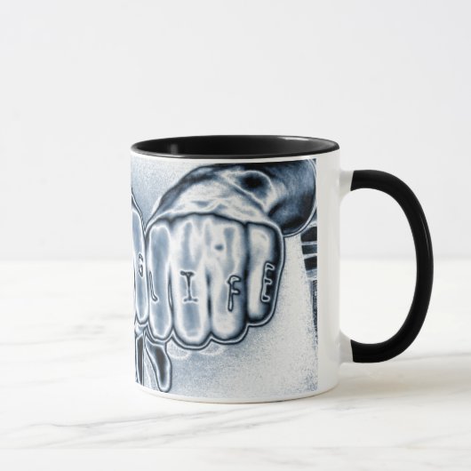 MUG LA VIE DE VOYOU DE METTALIC (Droite)