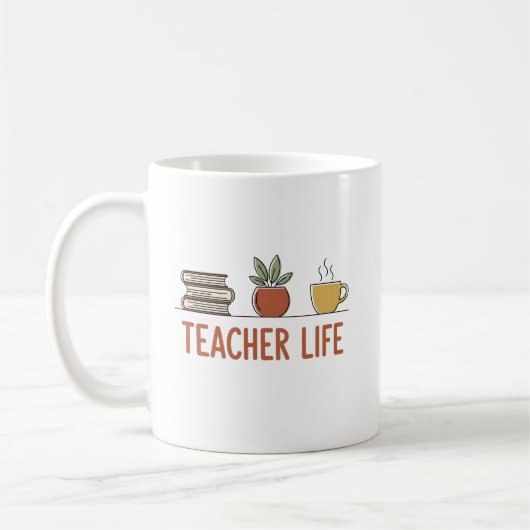 Mug La Vie d'enseignant (Gauche)