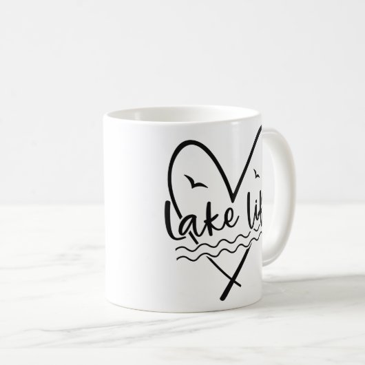 Mug La vie des lacs (Devant droit)