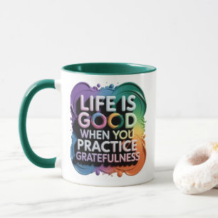 Mug LA VIE DES T-shirts EST BONNE LORSQUE LA SÉRIE....