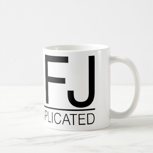 Mug La vie d'INFJ est compliquée (Droite)
