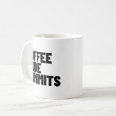 Mug La vie d'ingénieur logiciel - Café Code Commit Dev (Devant gauche)