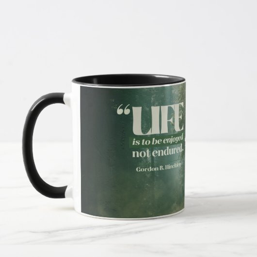 Mug La Vie Doit Être Jouie (Gauche)
