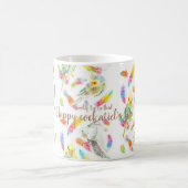 Mug La vie du cockatiel heureux (Centre)