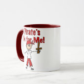 Mug La vie du pirate pour moi (Devant gauche)