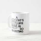 Mug La vie d'un chat (Devant gauche)