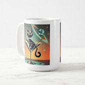 Mug La Vie D'Un Chat De Femme De Chaussure (Devant gauche)