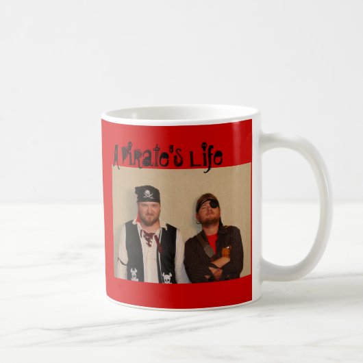 Mug La vie d'un pirate (Droite)
