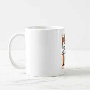 Mug La vie épicée de citrouille Typographie Halloween