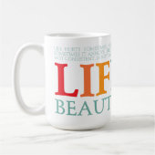 Mug La vie est belle (Gauche)