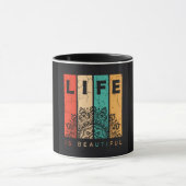 Mug La vie est belle (Centre)