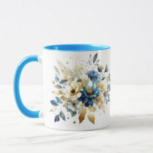 Mug La vie est Bloomin Lovely Ajouter votre propre cit