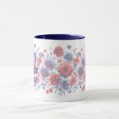 Mug La vie est Bloomin Lovely Ajouter votre propre cit (Centre)