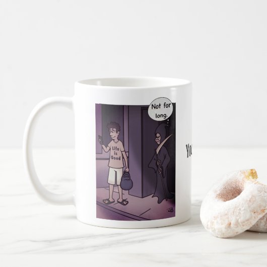 Mug La vie est bonne (Avec donut)
