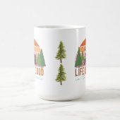 Mug La vie est bonne dans les bois (Centre)