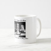 Mug "La Vie Est Comme Un Jeu D'Échecs" (Devant droit)