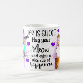 Mug La vie est courte (Centre)