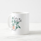 Mug La Vie Est Courte, Acheter Le Plante | Amateurs de (Devant gauche)