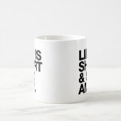 Mug La vie est courte et ainsi est moi citation drôle (Centre)