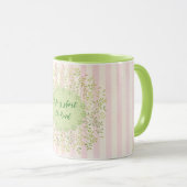 Mug La vie est courte ; soyez gentille citée (Devant droit)