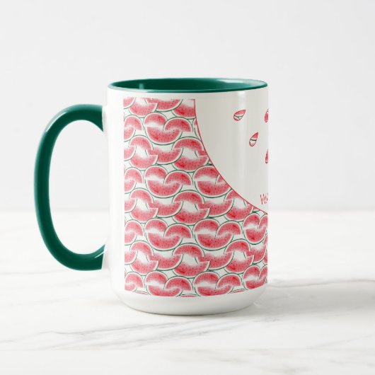 Mug La Vie Est Douce Comme Les Pastèques (Gauche)