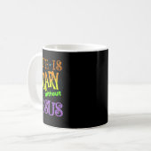 Mug La Vie Est Effrayante Sans Jésus Christian Hallowe (Devant gauche)