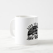 Mug La Vie Est Facile Juste Ajouter Water Jet Ski Jet (Devant gauche)