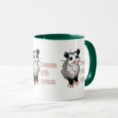 Mug La vie est géniale avec Opossum (Devant droit)